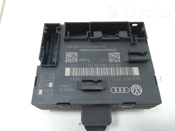Audi A5 8T 8F Durų elektronikos valdymo blokas 8K0959792