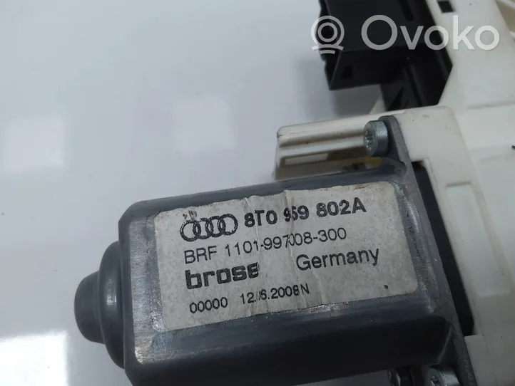 Audi A5 8T 8F Asa reguladora de la puerta delantera 8T0959802A
