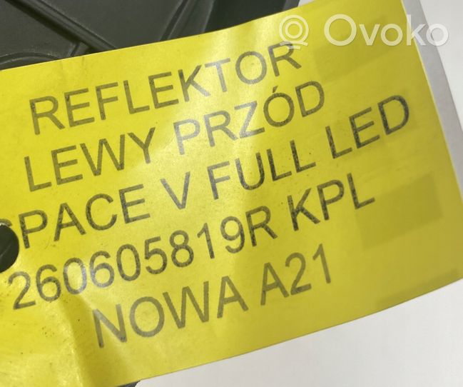 Renault Espace V (RFC) Lampa przednia 260605819R