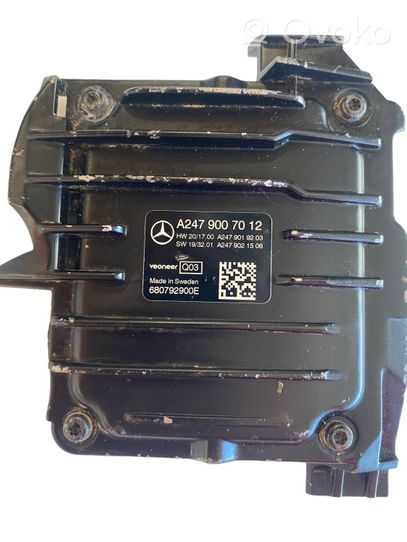 Mercedes-Benz B W247 Monitori/näyttö/pieni näyttö A2479007012