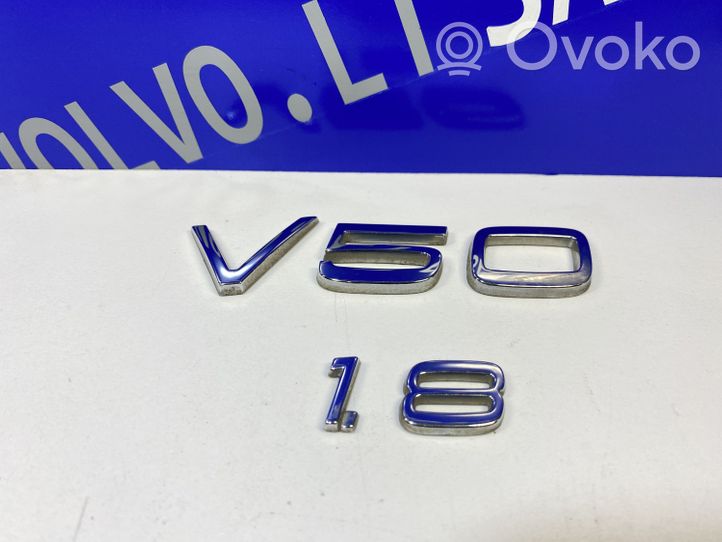 Volvo V50 Manufacturers badge/model letters 30632556