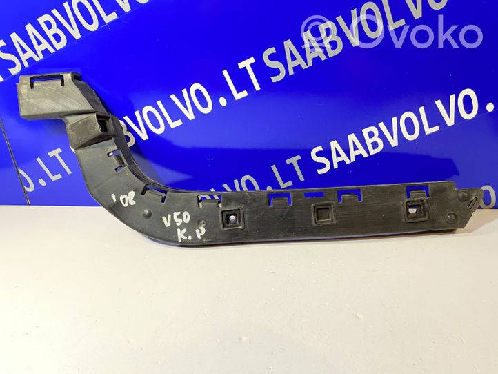 Volvo V50 Staffa angolare del supporto di montaggio del paraurti 30763017