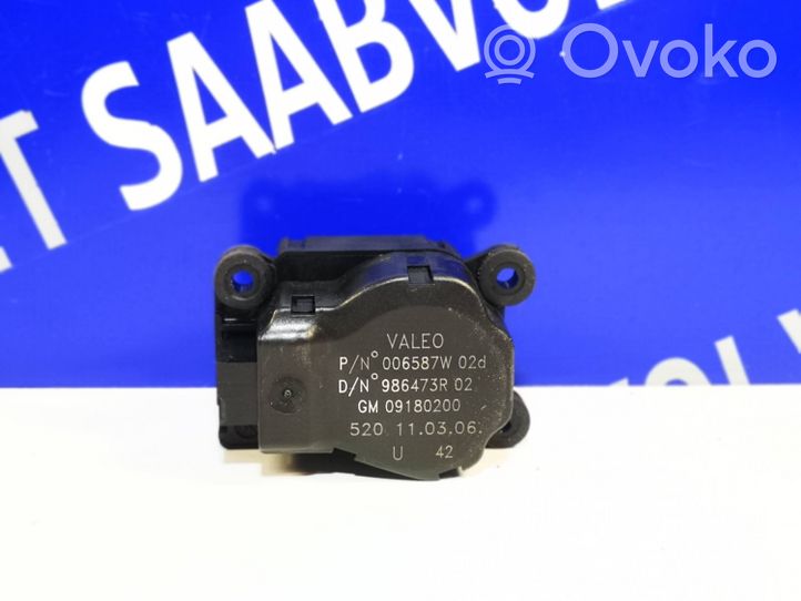 Saab 9-3 Ver2 Motorino attuatore ricircolo aria dell’A/C 09180200