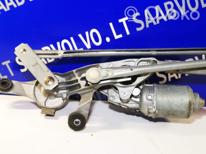Saab 9-5 Tringlerie et moteur d'essuie-glace avant 13240559