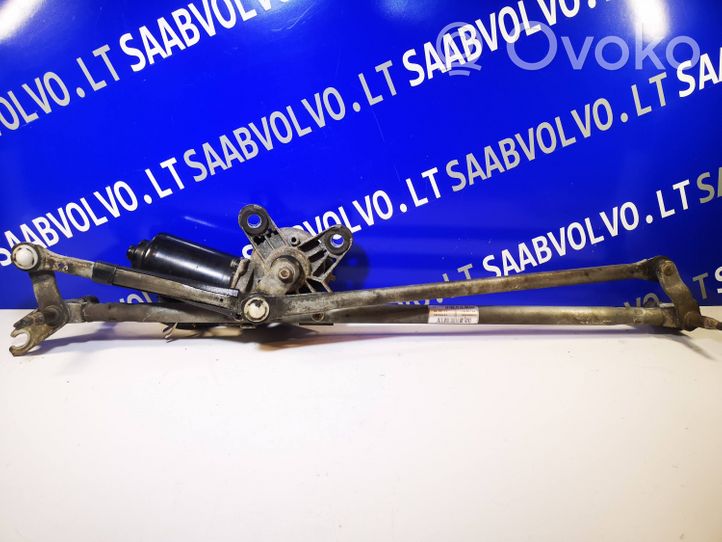 Saab 9-3 Ver2 Tiranti e motorino del tergicristallo anteriore 12755305