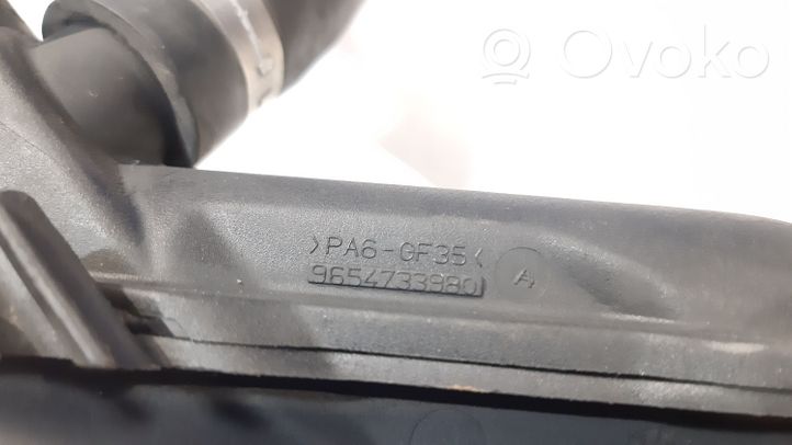 Volvo S40 Eļļas pildīšanas caurule 9654733980