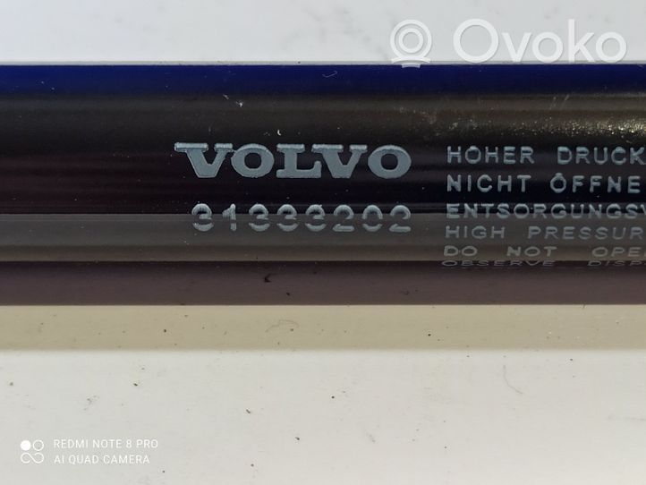 Volvo S60 Ammortizzatore portellone posteriore/bagagliaio 31333127