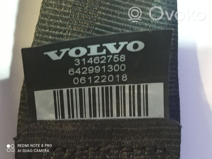 Volvo S60 Takaistuimen turvavyö 31462758