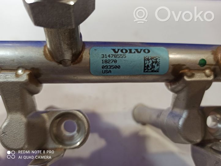 Volvo S60 Fuel main line pipe 31478555