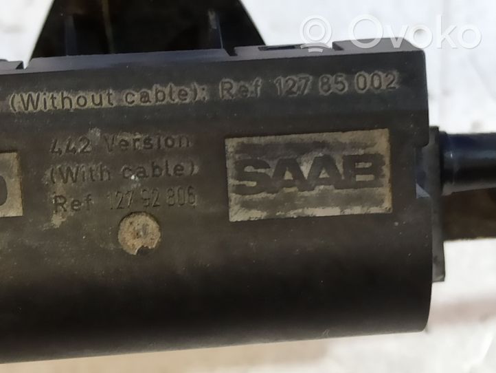 Saab 9-3 Ver2 Blocco/chiusura/serratura del portellone posteriore/bagagliaio 12792806