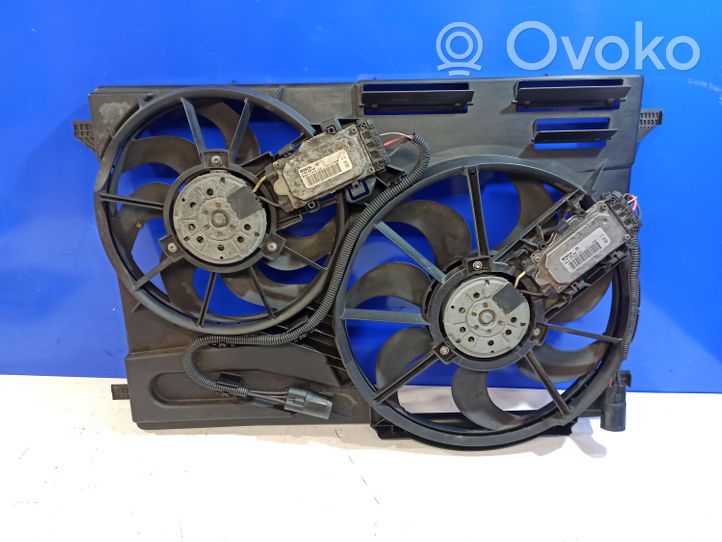 Volvo S80 Radiator cooling fan shroud 30792924