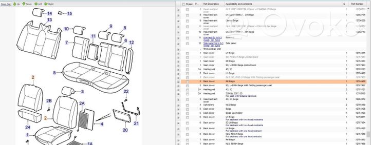 Saab 9-3 Ver2 Sedile anteriore del conducente 12764418