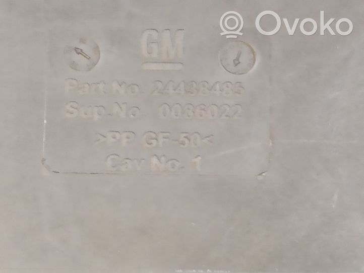 Opel Vectra C Coperchio/tappo della scatola vassoio della batteria 24438485
