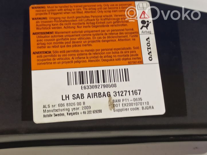 Volvo XC60 Airbag del asiento 31271167
