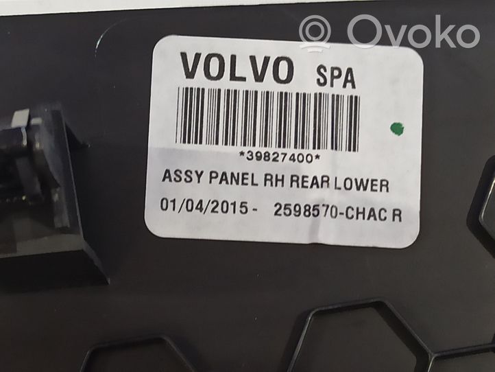 Volvo XC90 Rivestimento del vano portaoggetti del cruscotto 39827400