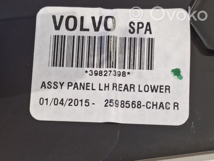 Volvo XC90 Ramka schowka deski rozdzielczej 39827398