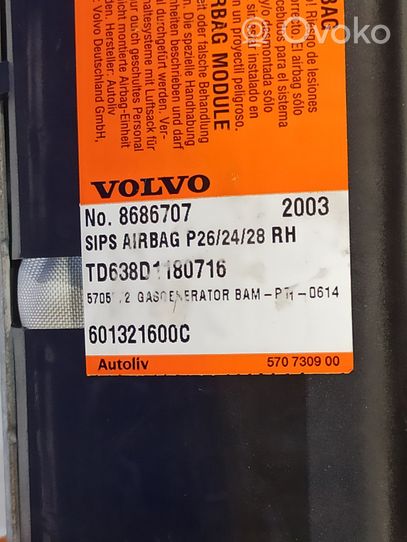 Volvo V70 Sėdynės oro pagalvė 8686707