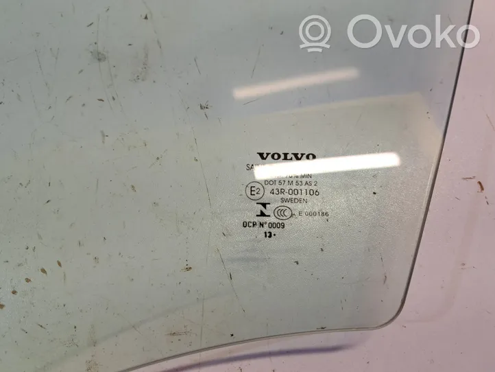 Volvo S60 Front door window glass four-door 31385410