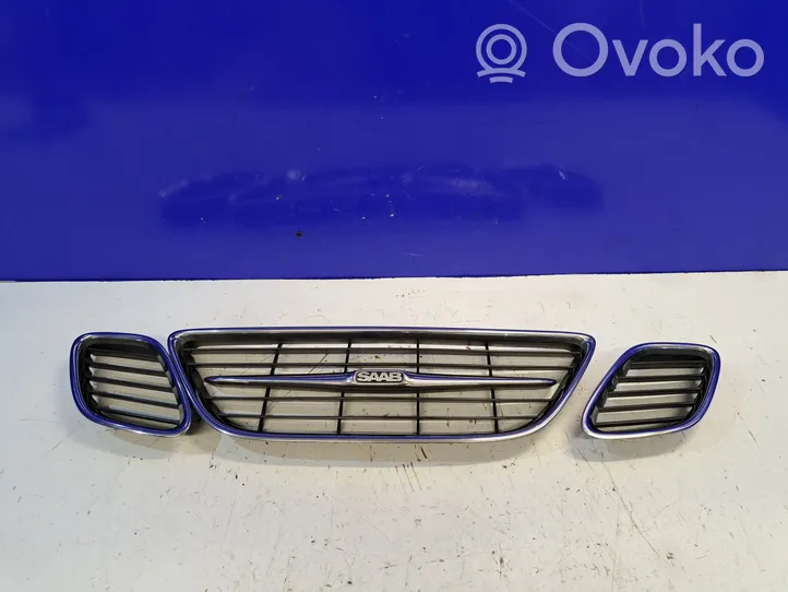 Saab 9-3 Ver2 Front bumper lower grill 12787224