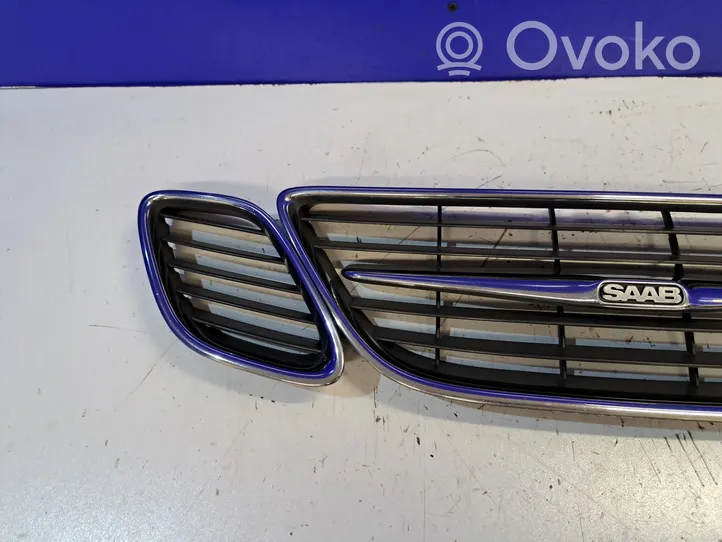 Saab 9-3 Ver2 Grille inférieure de pare-chocs avant 12787224