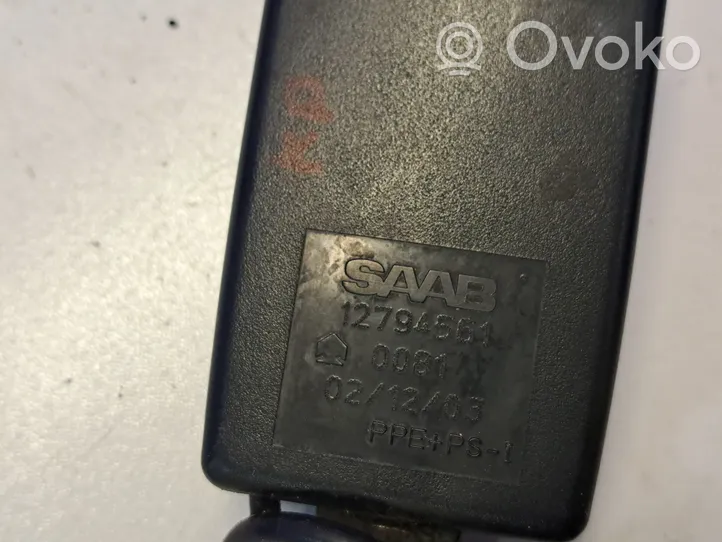 Saab 9-3 Ver2 Boucle de ceinture de sécurité avant 12794561