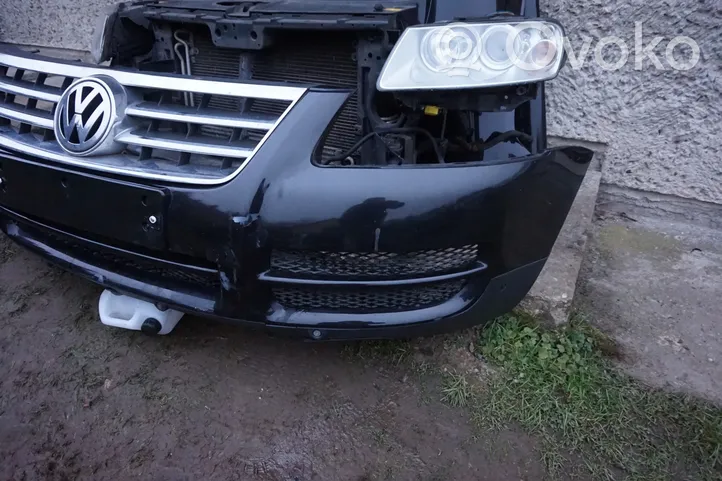 Volkswagen Touareg I Kompletny zestaw przedniej części nadwozia / karoserii 