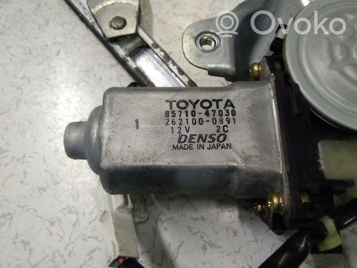 Toyota Prius (XW10) Alzacristalli della portiera anteriore con motorino 8571047030