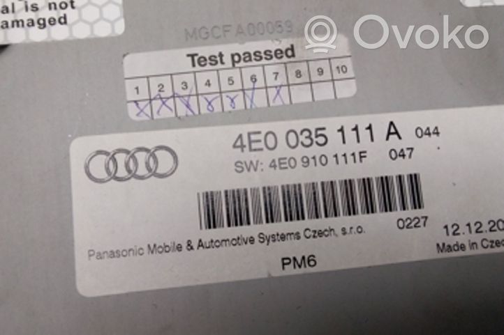 Audi A6 S6 C6 4F CD/DVD-vaihdin 4E0910111F