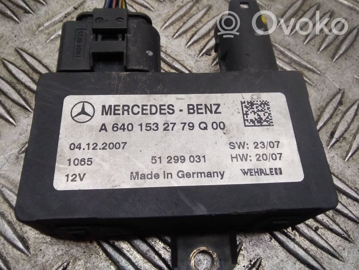 Mercedes-Benz B W245 Relè preriscaldamento candelette A6401532779