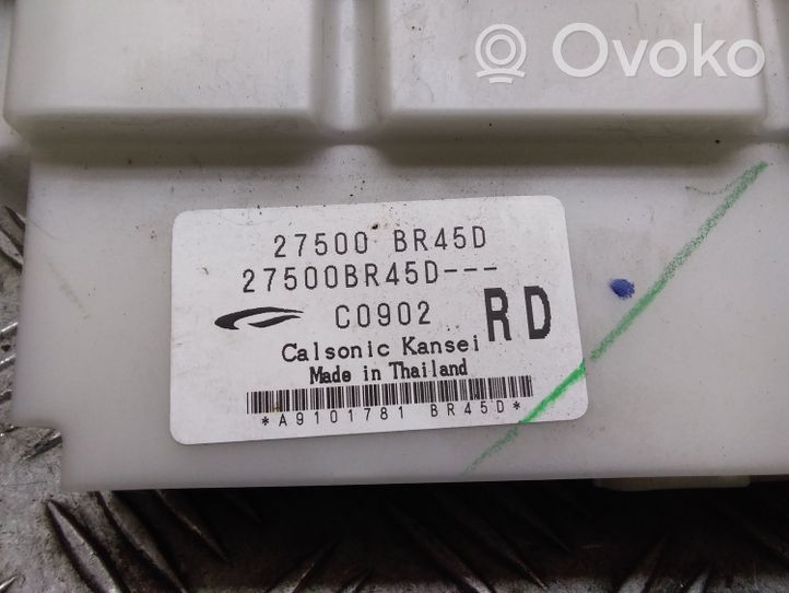 Nissan Qashqai Climate control unit 27500BR45D