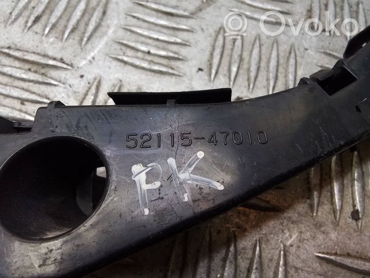 Toyota Prius (XW20) Staffa di rinforzo montaggio del paraurti anteriore 5211547010