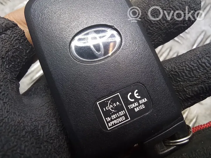 Toyota Prius+ (ZVW40) Aizdedzes atslēga / karte BA1EQ