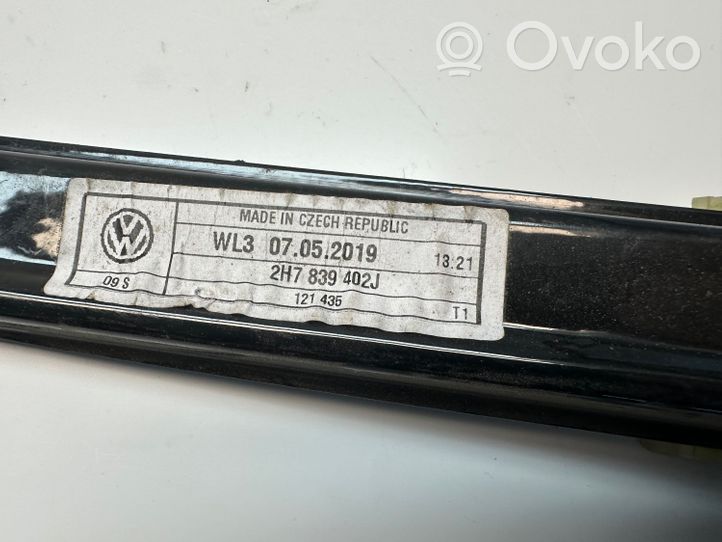 Volkswagen Amarok Elektryczny podnośnik szyby drzwi tylnych 2H7839402J