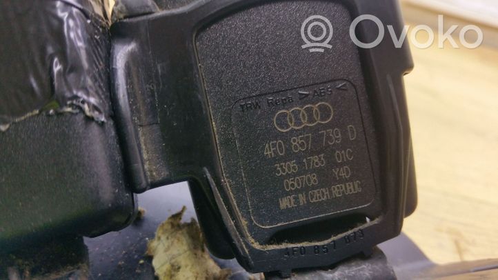 Audi A6 Allroad C6 Boucle de ceinture de sécurité arrière 4F0857739D