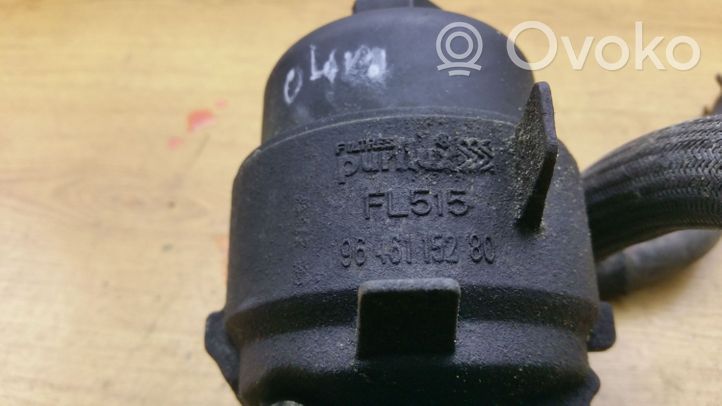 Volvo S40 Supporto di montaggio del filtro dell’olio 9646115280