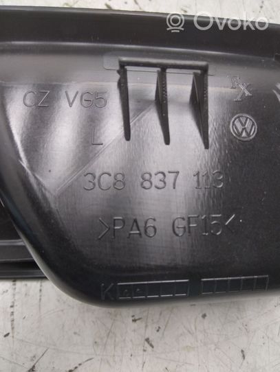 Volkswagen PASSAT CC Maniglia interna per portiera posteriore 3C8837113