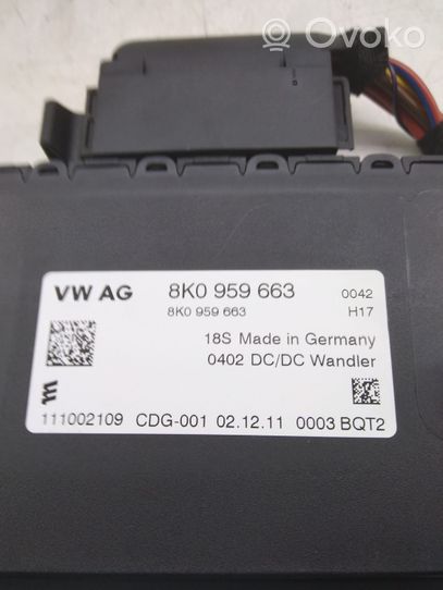 Audi A3 S3 A3 Sportback 8P Voltage converter inverter 8K0959663