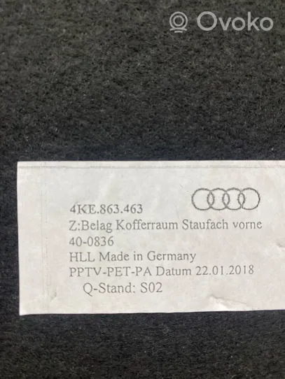 Audi e-tron Tavaratilan pohjan tekstiilimatto 4ke863463