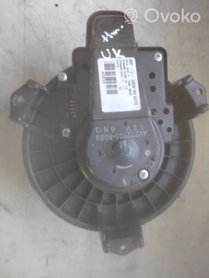 Toyota Avensis T270 Ventola riscaldamento/ventilatore abitacolo AV2727008093