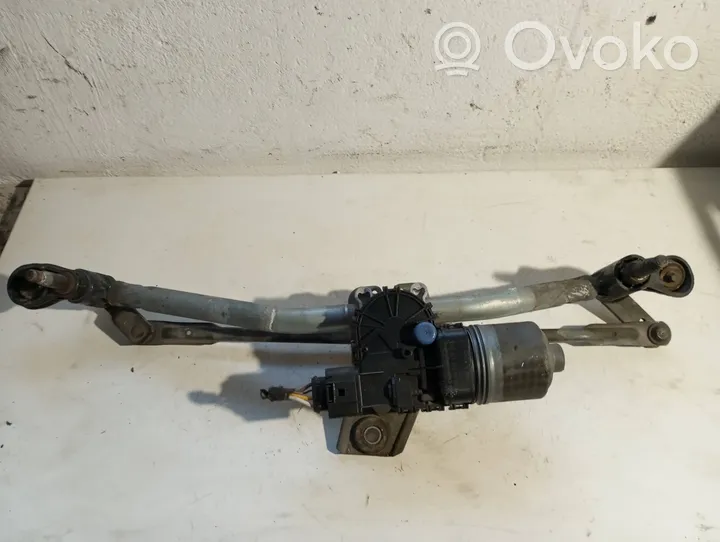 Opel Astra H Mechanizm i silniczek wycieraczek szyby przedniej / czołowej 13271686