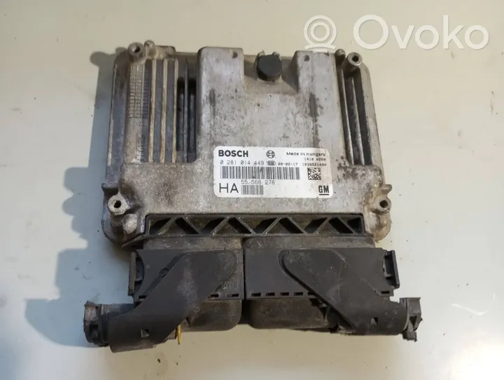Opel Vectra C Calculateur moteur ECU 55566276