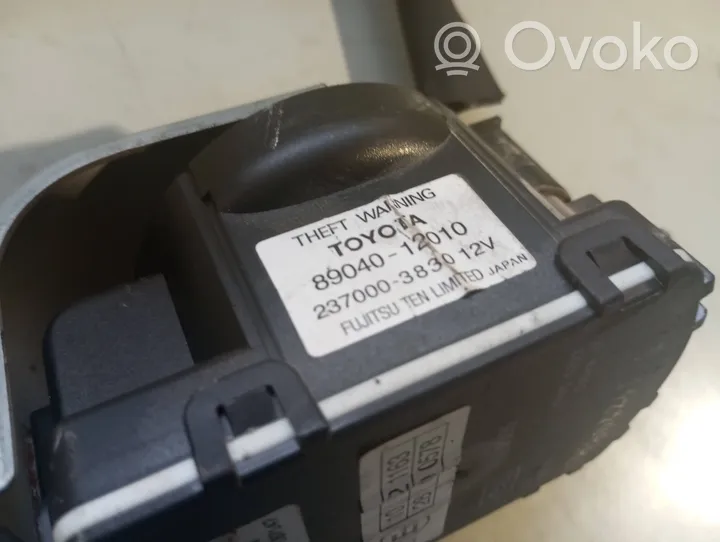 Toyota Auris 150 Alarm system siren 8904012010