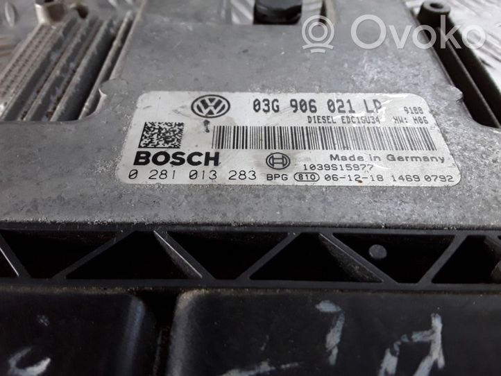 Seat Altea Sterownik / Moduł ECU 03G906021LP