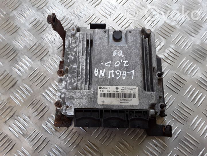 Renault Laguna III Calculateur moteur ECU 0281014354