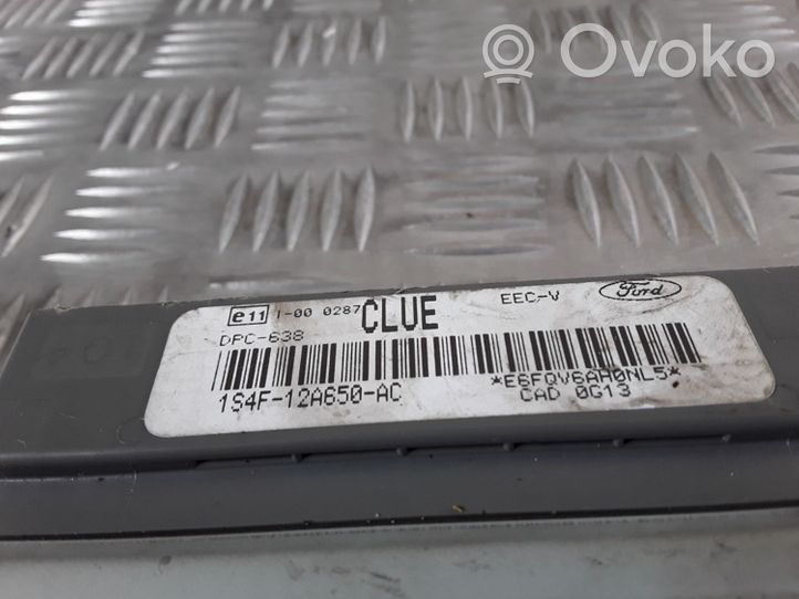 Ford Focus Calculateur moteur ECU 1S4F12A650AC