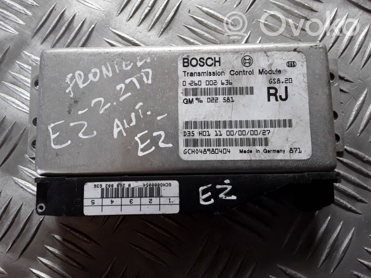 Opel Frontera B Module de contrôle de boîte de vitesses ECU 0260002636