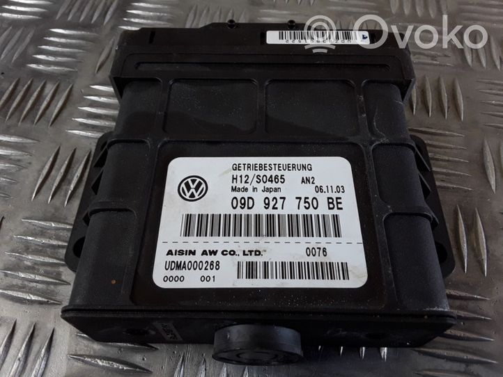 Volkswagen Touareg I Module de contrôle de boîte de vitesses ECU 09D927750BE