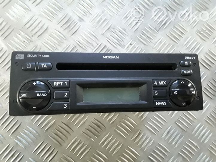 Nissan Note (E11) Radio/CD/DVD/GPS-pääyksikkö 7648348318