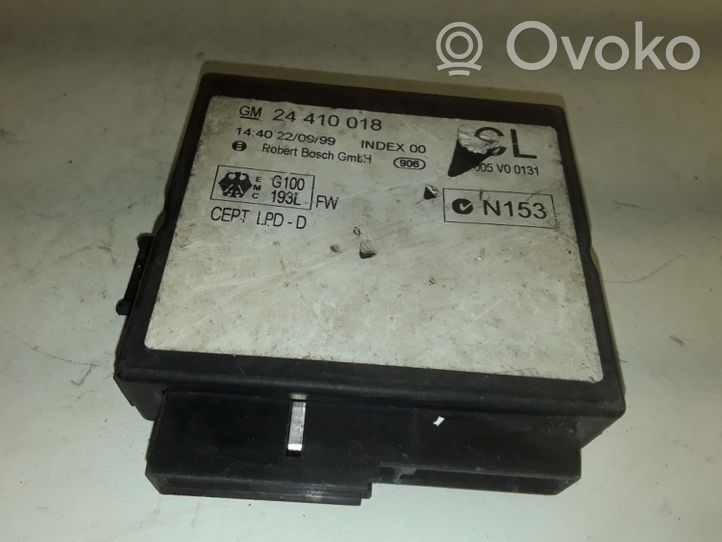 Opel Astra G Module confort 24410018