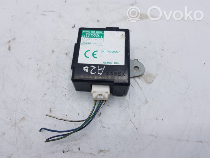 Toyota Corolla Verso E121 Door central lock control unit/module 8974113040